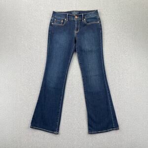Lucky Brand Jeans Womens 4/27 Blue Sweet n Low Bootcut Dark Wash Lenoir Mid Rise